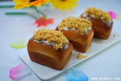 烘焙DIY手工創意制作綿軟的甜味小面包